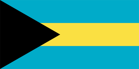 Bahamas flagga